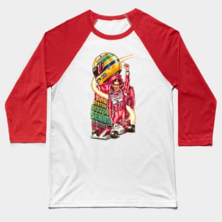 Ayrton Senna do Brasil Baseball T-Shirt